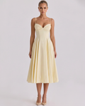 Maisie • Midi Plisado con Tirantes Ajustables