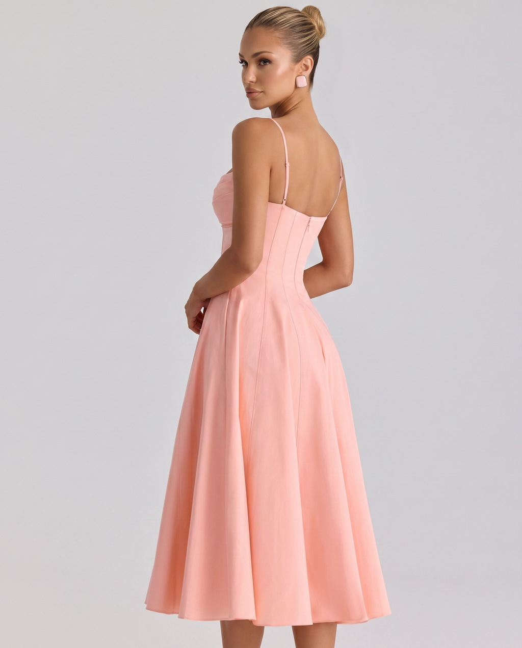 Maisie • Midi Plisado con Tirantes Ajustables