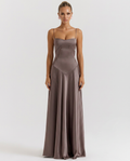 Phoebe • Vestido Maxi con Espalda Ajustable