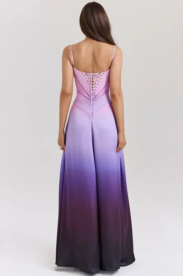 Cherie • Vestido Maxi Sin Mangas con Cordones