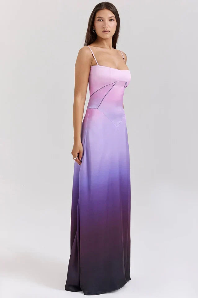 Cherie • Vestido Maxi Sin Mangas con Cordones