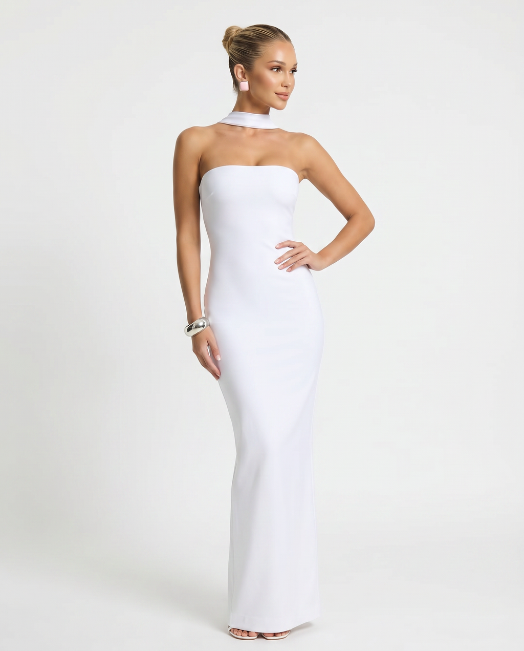 Aimee • Maxi Strapless con Espalda Abierta