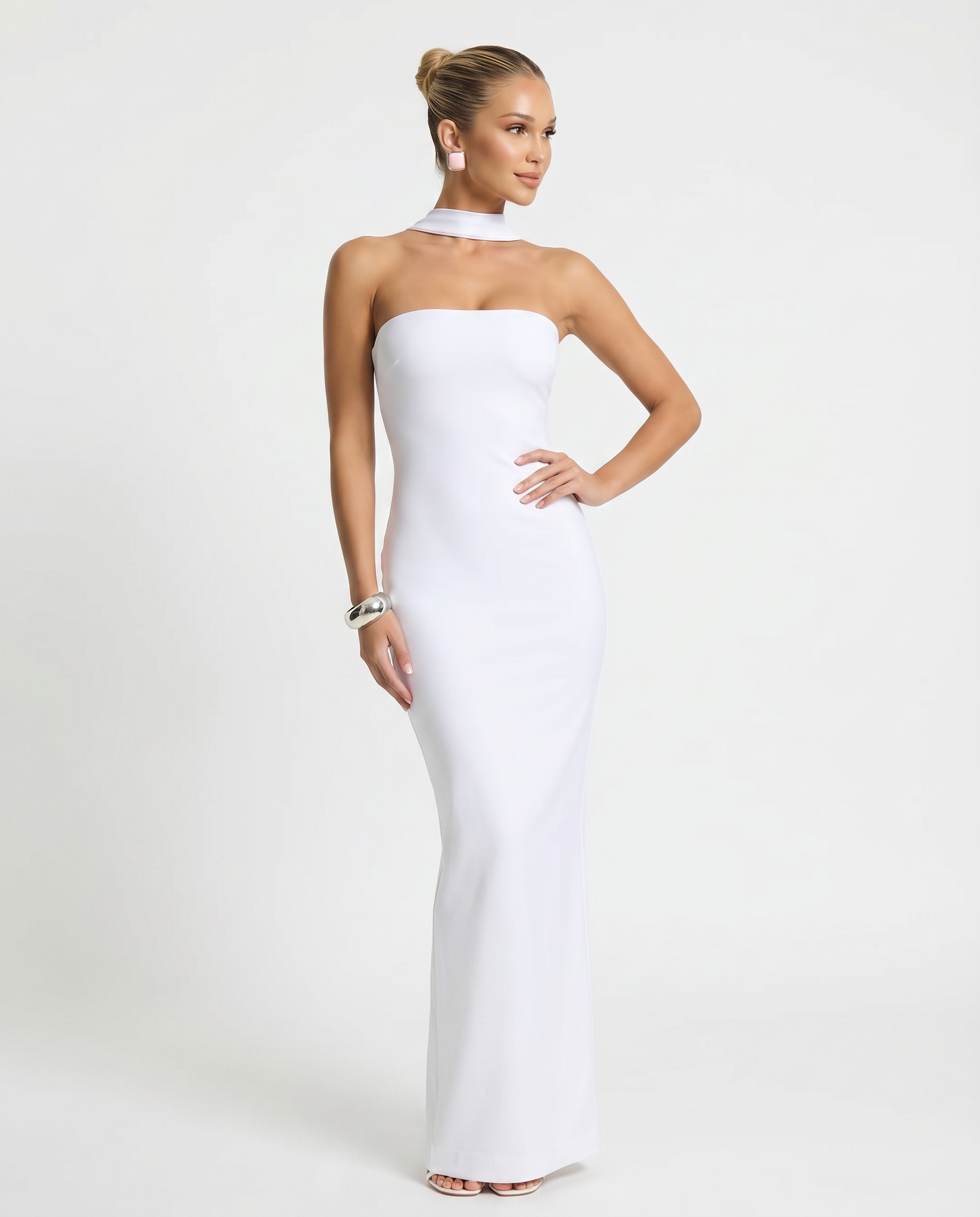 Aimee • Maxi Strapless con Espalda Abierta