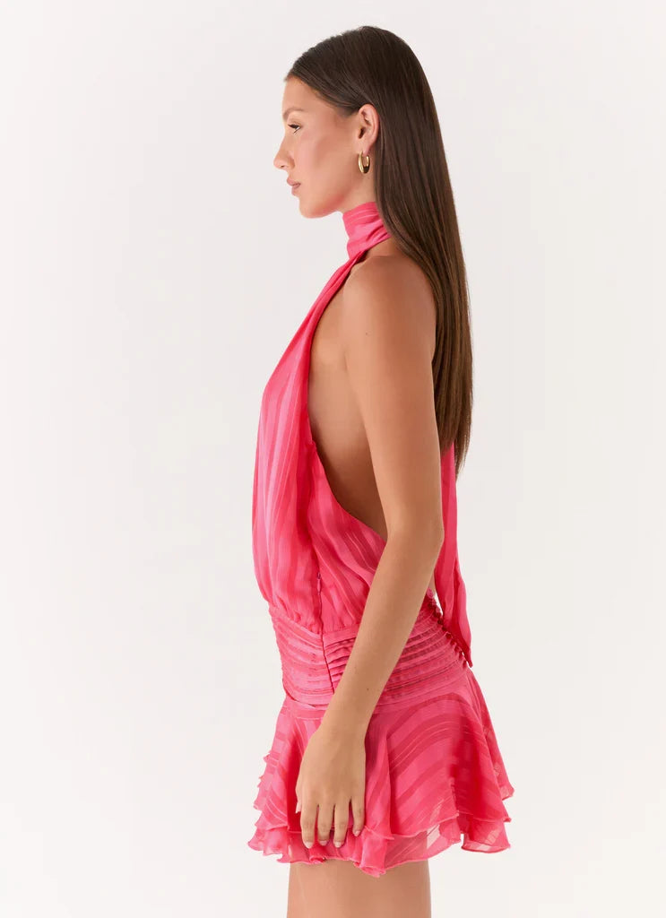 Alba • Vestido Mini de Chiffon