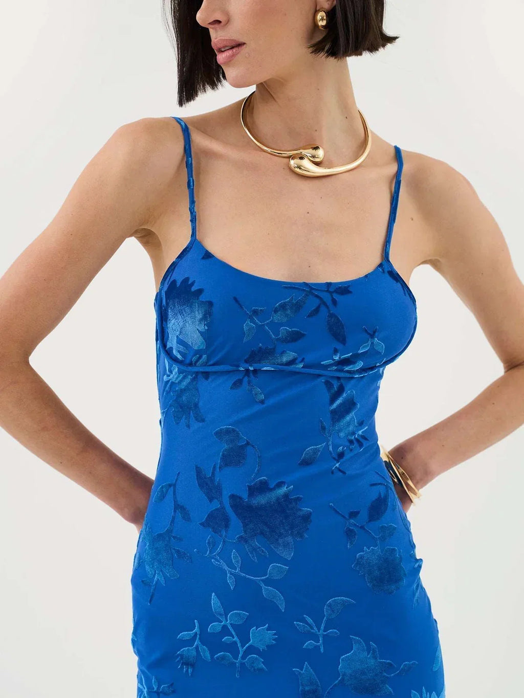 Dolores • Vestido Maxi Floral Con Tirantes