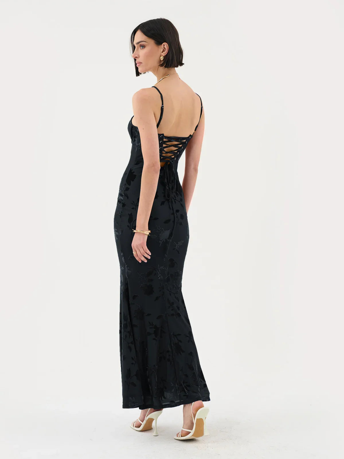 Dolores • Vestido Maxi Floral Con Tirantes