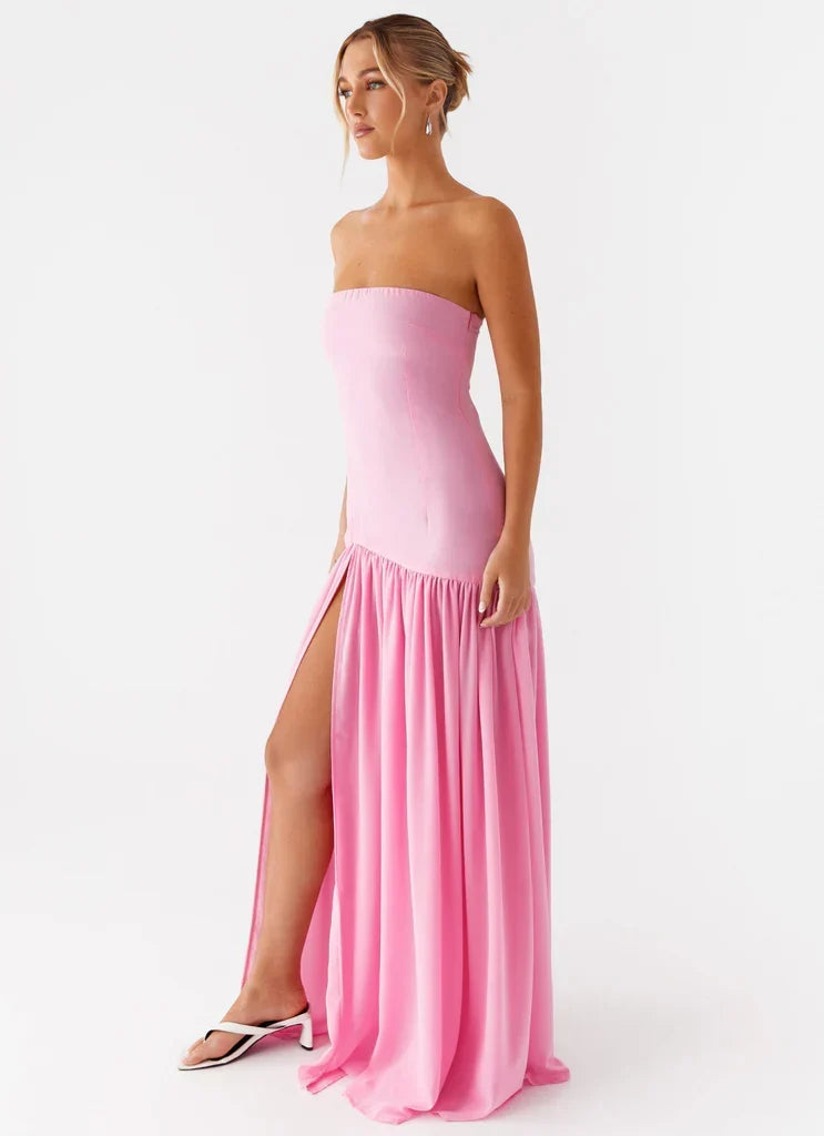 Penélope • Vestido Maxi Sin Tirantes