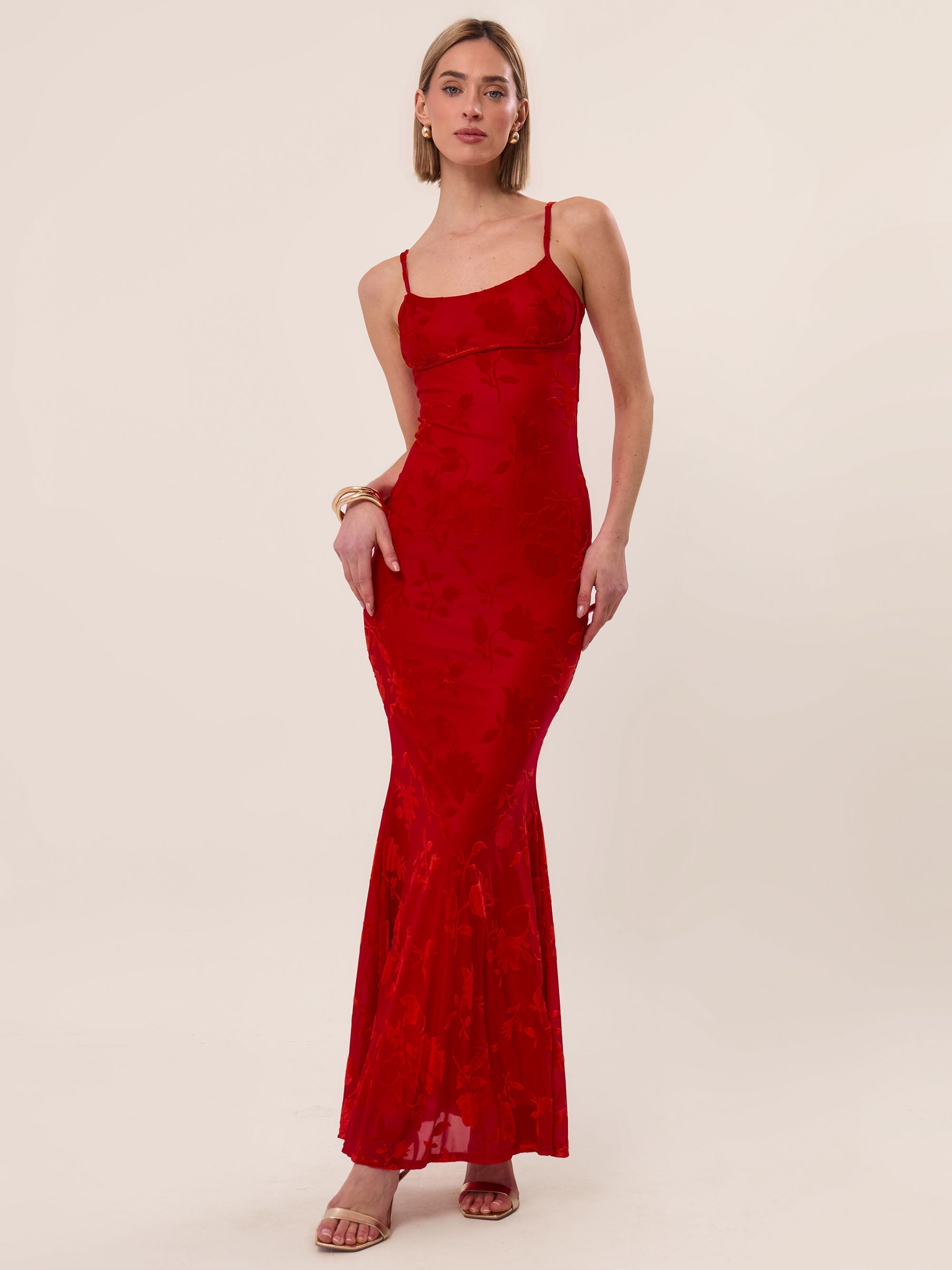 Dolores • Vestido Maxi Floral Con Tirantes